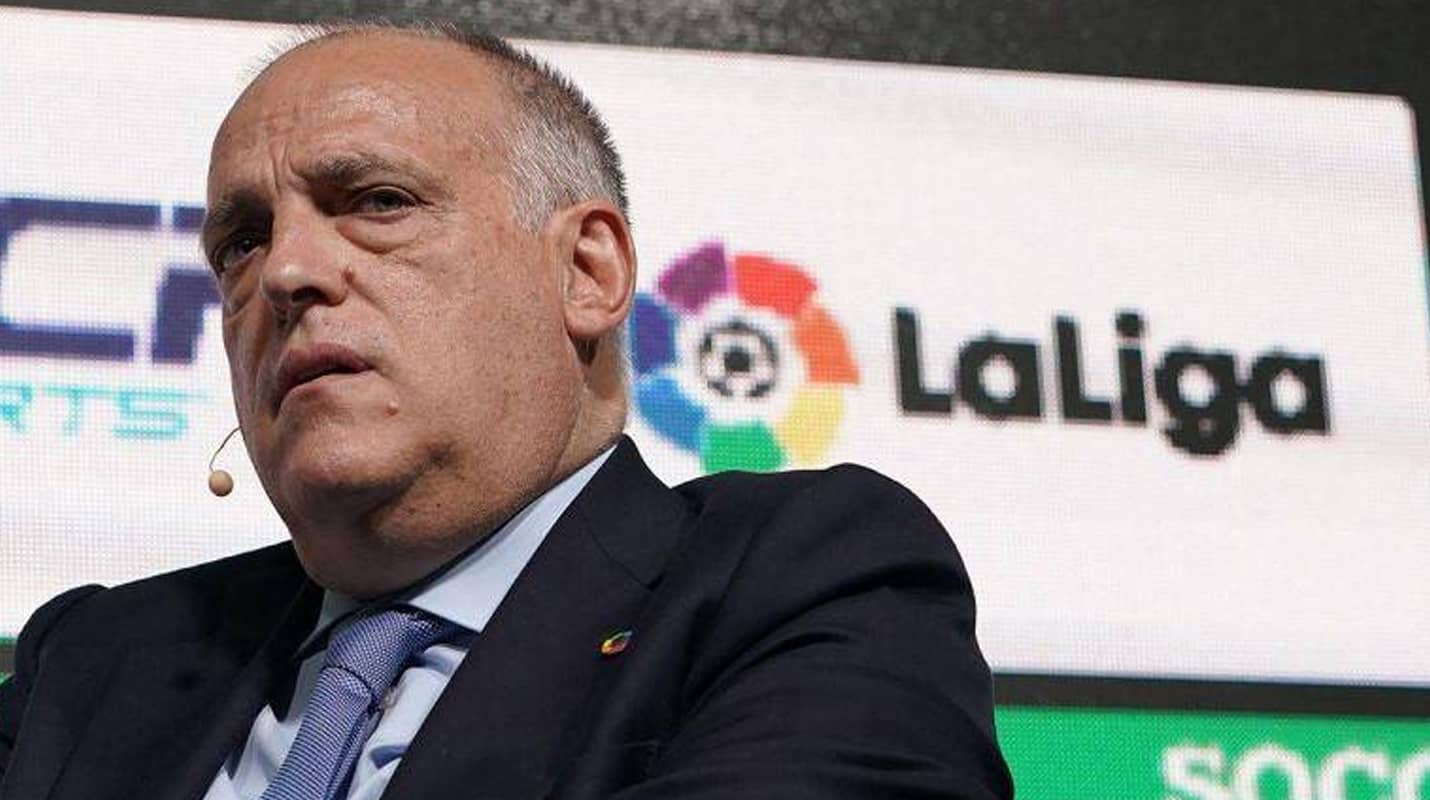 Bonus Tiime LaLiga Chief Javier Tebas Resign