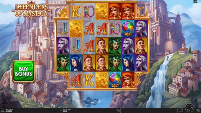 Defenders of Mystica slot