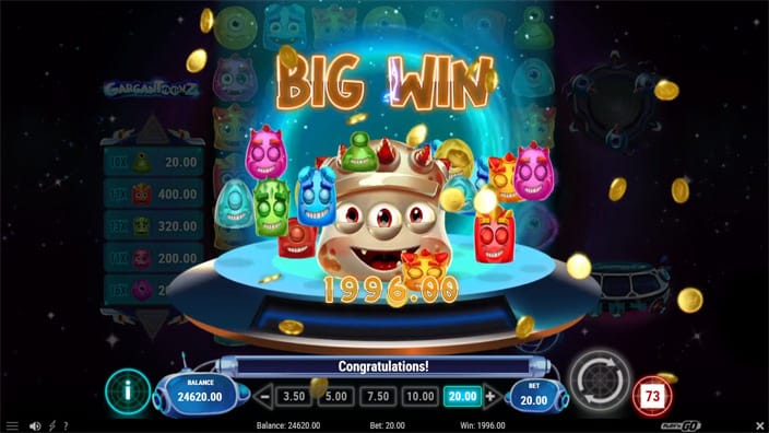 Gargantoonz slot big win