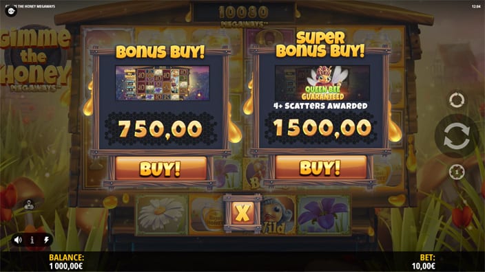 Gimme the Honey Megaways slot bonus buy