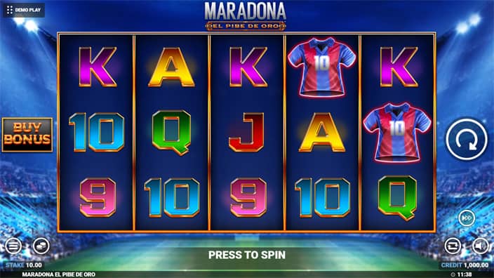 Maradona El Pibe Oro slot