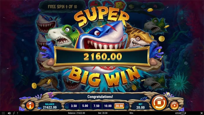 Mega Don Feeding Frenzy slot big win