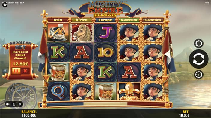 Mighty Empire Hold and Win slot