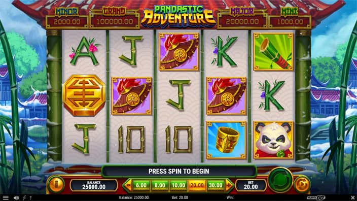 Pandastic Adventure slot