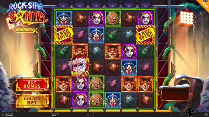 Rock Star Santa MultiMax slot