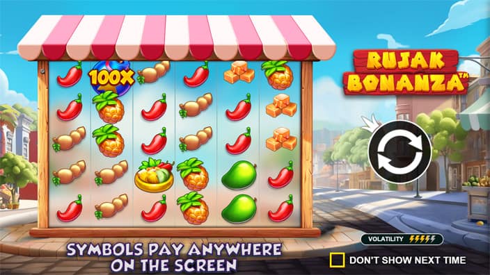 Rujak Bonanza slot features