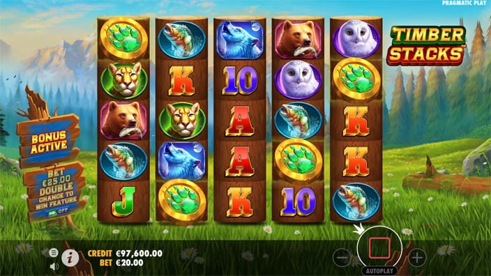 Timber Stacks slot free spins