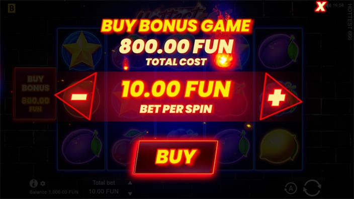 Hottest 666 slot bonus buy