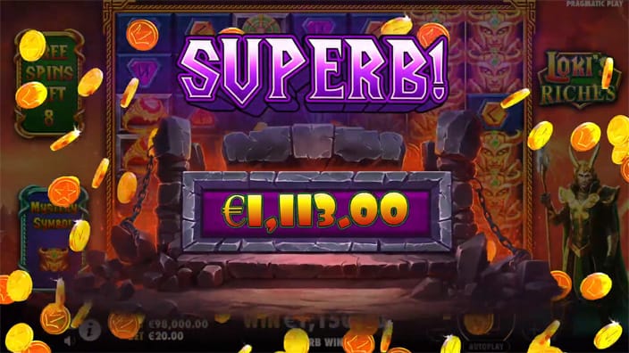 Lokis Riches slot big win