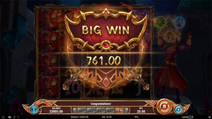 Tales of Mithrune Syns Fortune slot big win