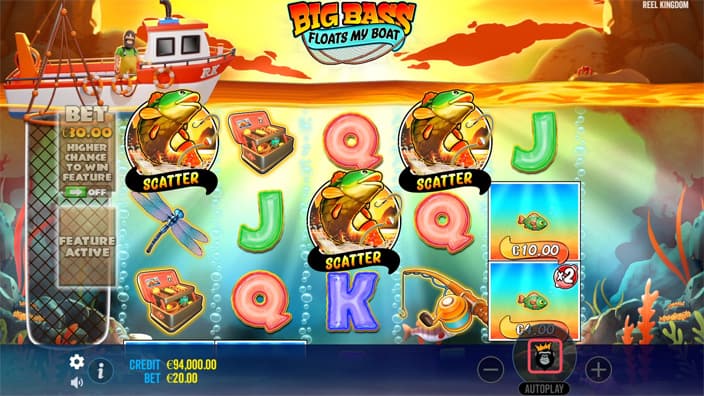 Big Bass Floats My Boat slot free spins