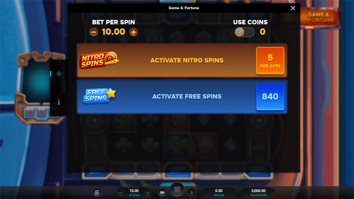 Cyber Vault slot bonus buy 1