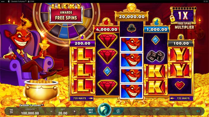 Devilish Fortunes slot