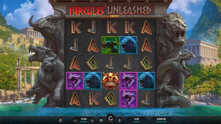 Hercules Unleashed Dream Drop slot