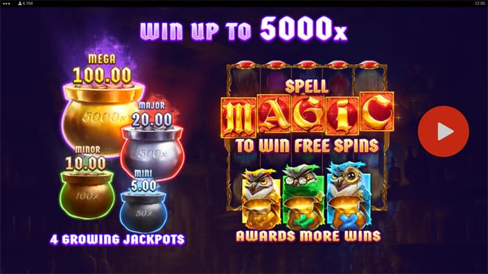 Mega Magic Spell slot features