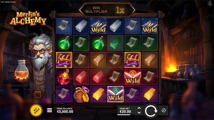 Merlins Alchemy slot