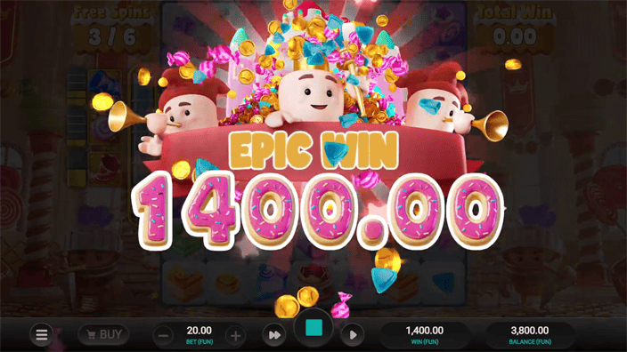 Sweetopia Royale slot big win