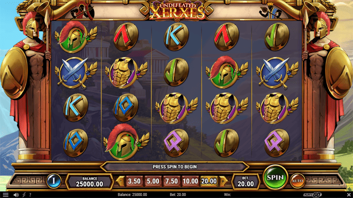 Undefeated Xerxes slot