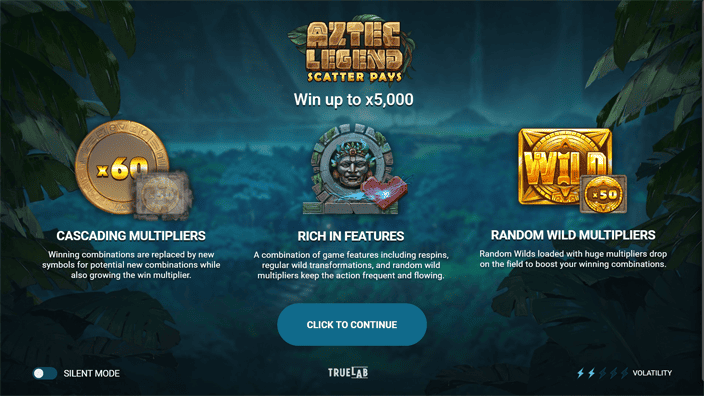 Aztec Legend slot features