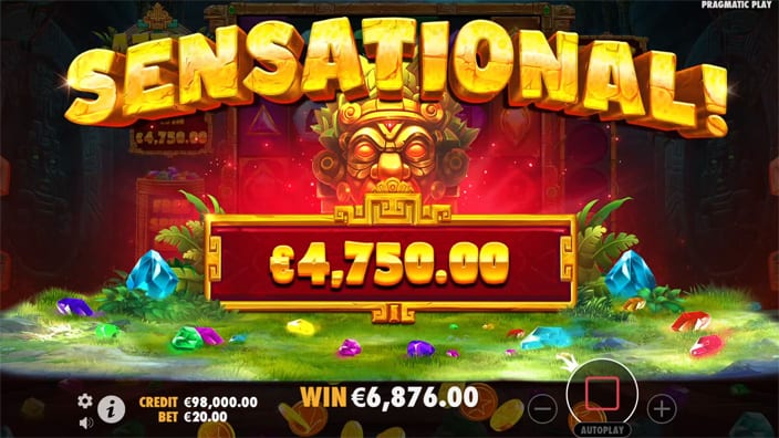 Aztec Powernudge slot big win