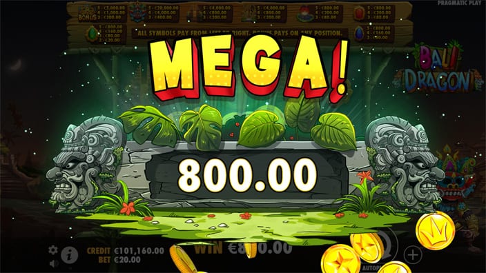 Bali Dragon slot big win