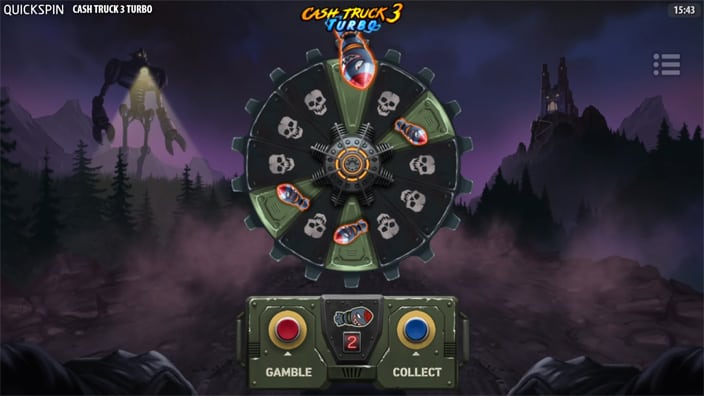 Cash Truck 3 Turbo slot feature gamble