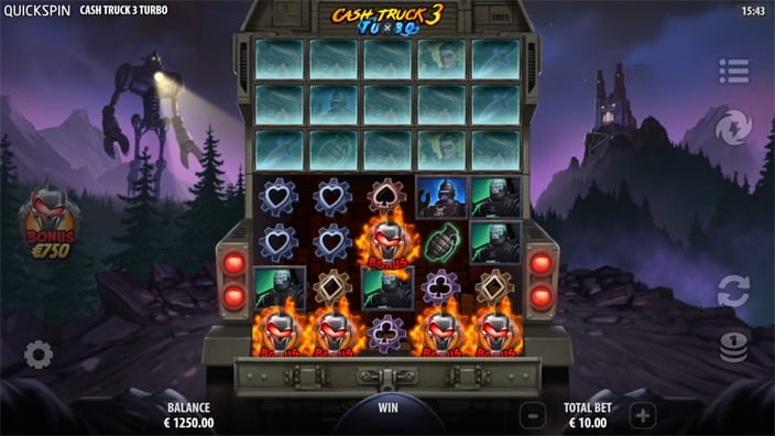 Cash Truck 3 Turbo slot free spins