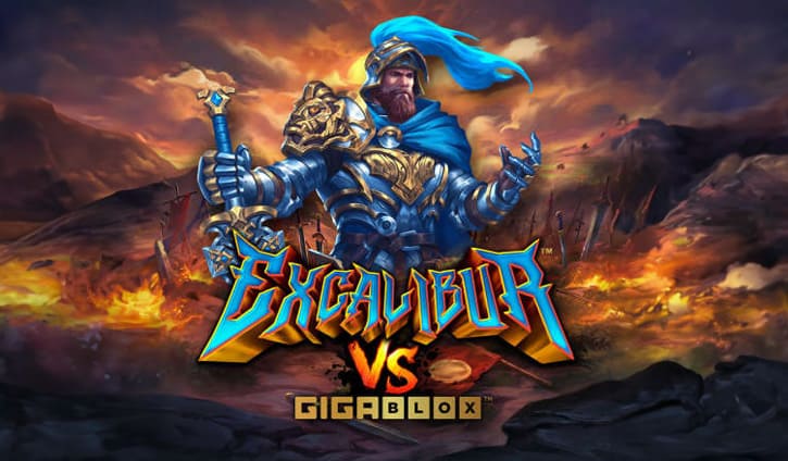 Excalibur vs Gigablox slot cover image