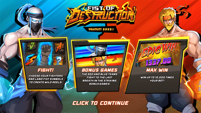 Fist of Destruction slot features