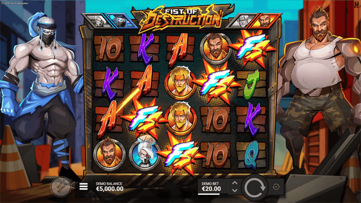 Fist of Destruction slot free spins