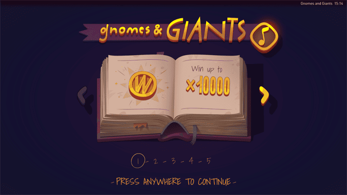 Gnomes Giants slot features