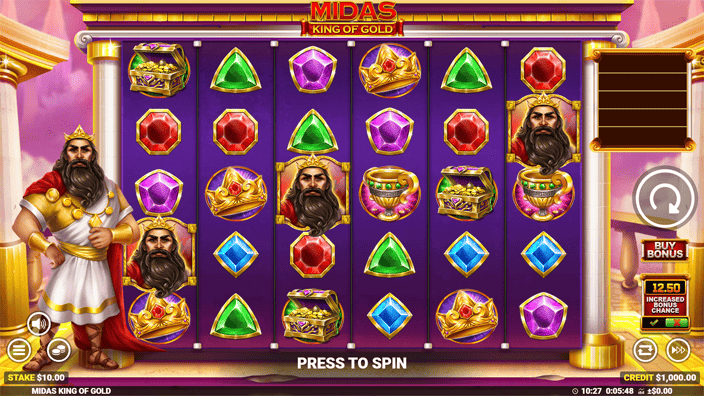 Midas King of Gold slot