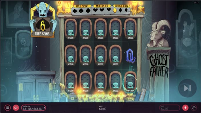 The Ghost Father slot feature amplifier