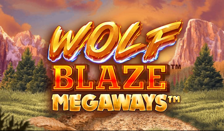 Wolf Blaze Megaways slot cover image