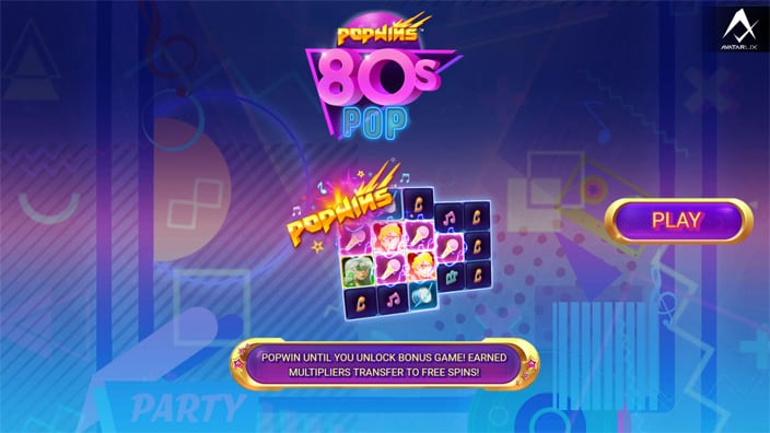 80sPop slot features