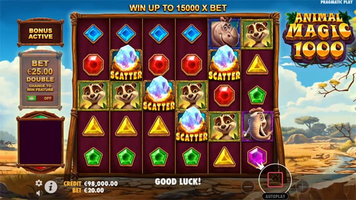 Animal Magic 1000 slot free spins