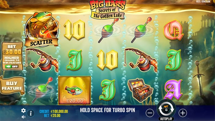 Big Bass Secrets of the Golden Lake slot