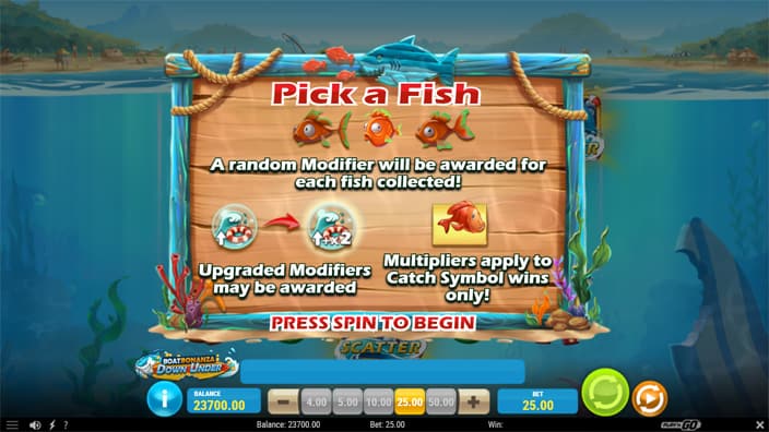 Boat Bonanza Down Under slot free spins