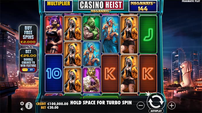 Casino Heist Megaways slot