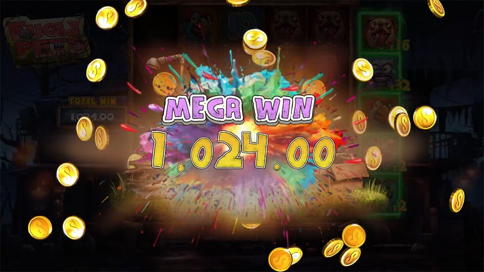 Fugly Pets slot big win