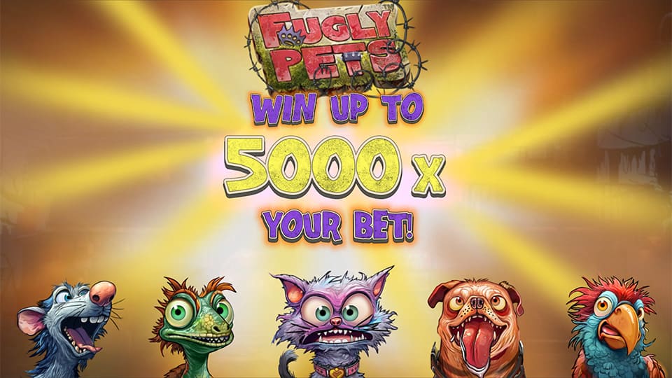 Fugly Pets slot features