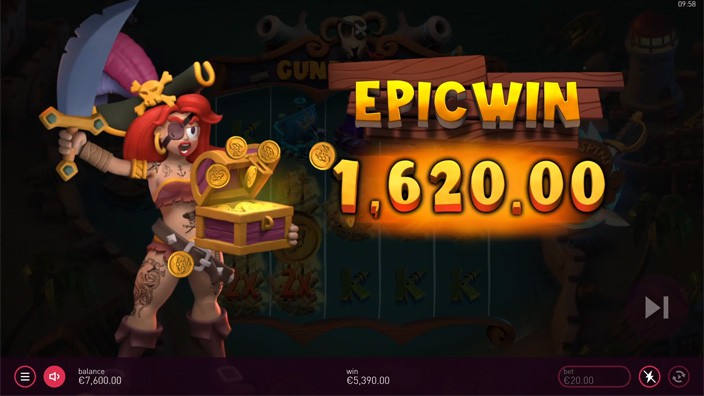 Gunpowder slot big win