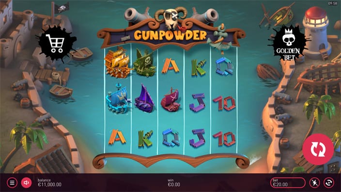 Gunpowder slot