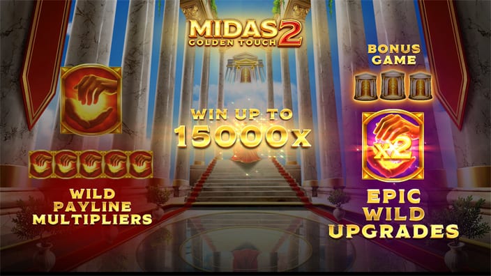 Midas Golden Touch 2 slot features