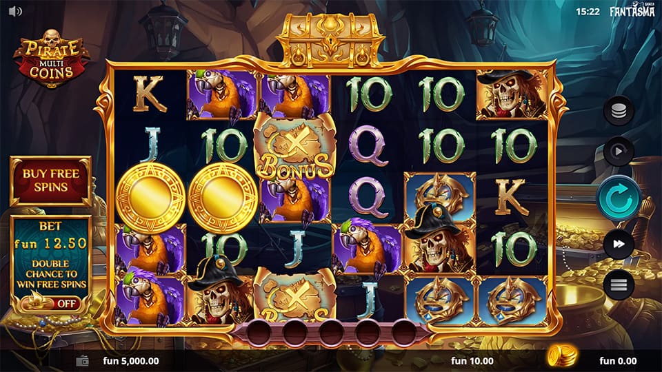 Pirate Multi Coins slot