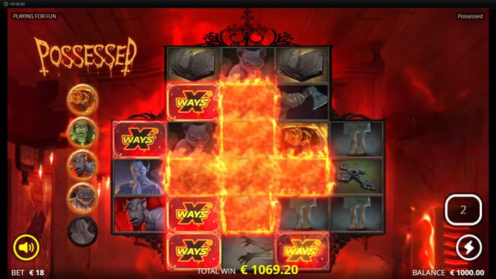 Possessed slot feature xways