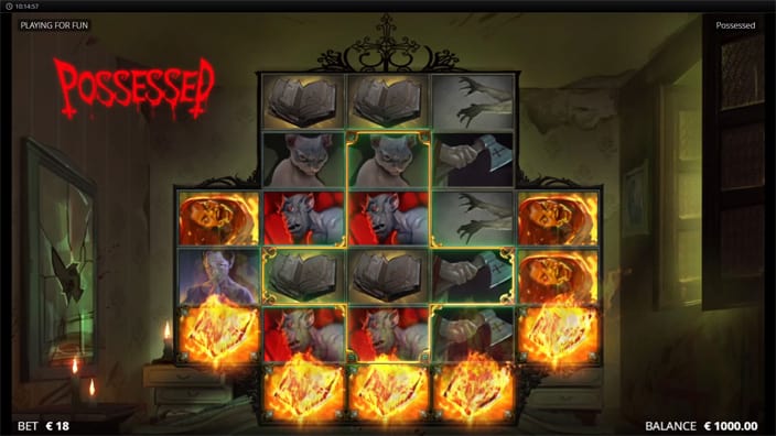 Possessed slot free spins