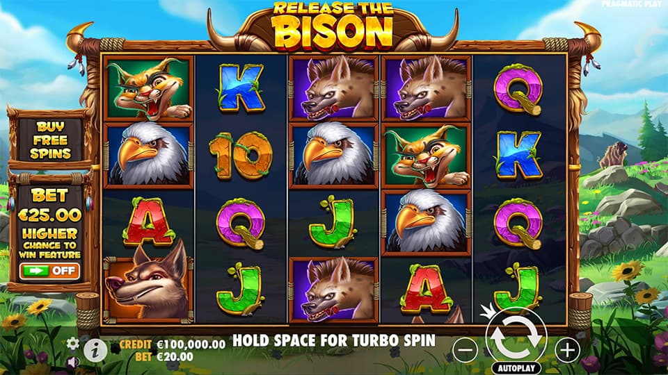 Release the Bison slot