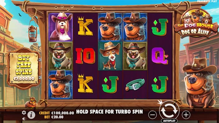 The Dog House Dog or Alive slot