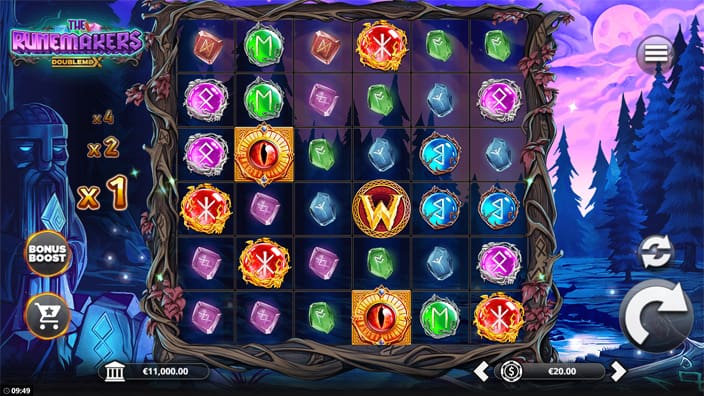 The Runemakers DoubleMax slot